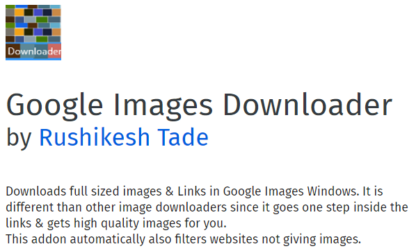 Google Image Downloader